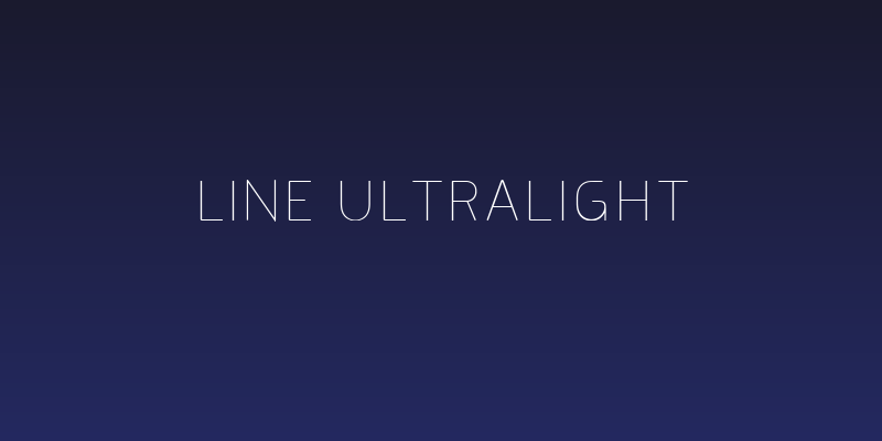Line UltraLight Social Header