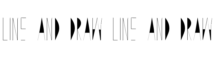 Line and Draw Line and Draw  नि: शुल्क फ़ॉन्ट्स डाउनलोड