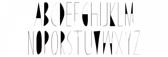 Line and Draw Line and Draw Schriftart Groß
