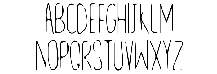 Line and Sand Font LOWERCASE