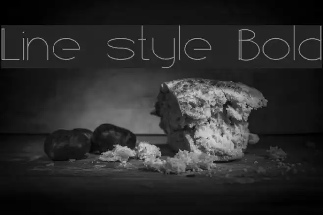 Line style Bold Example 3