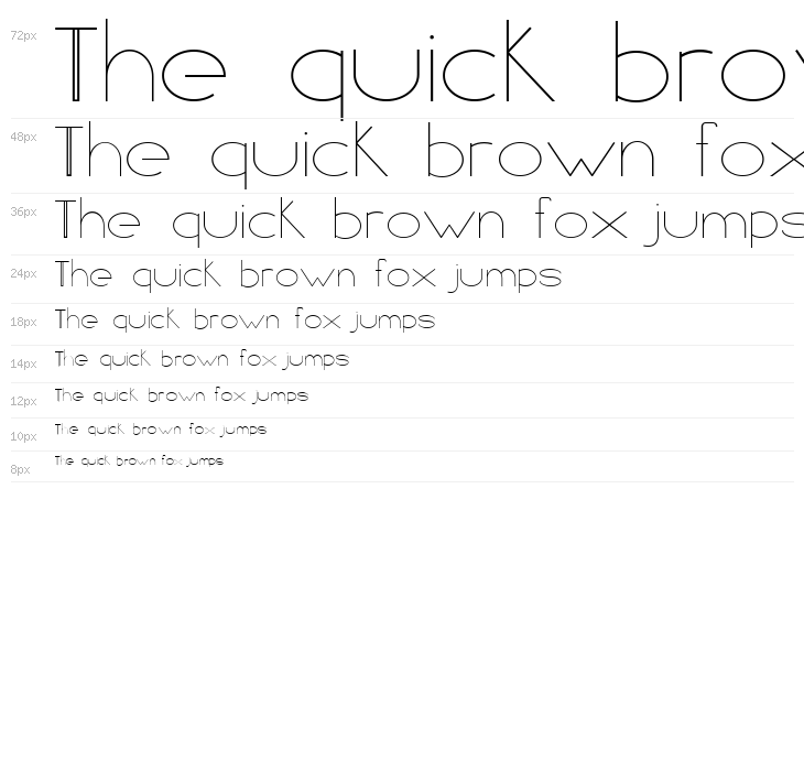 Line style Bold Waterfall