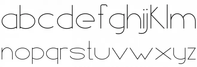 Line style Bold Шрифта строчной