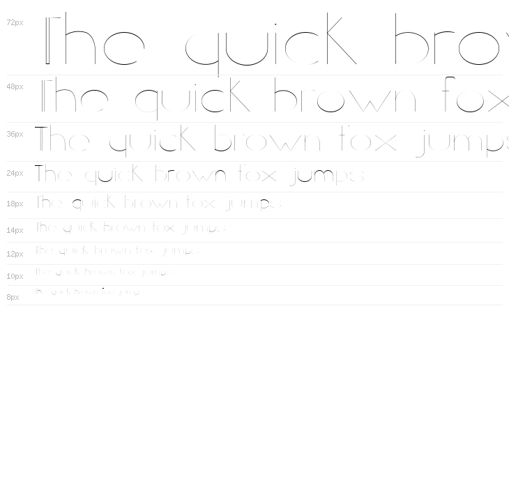 Line style UltraLight Waterfall