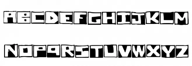 LineAfterLine Шрифта ВЕРХНИЙ