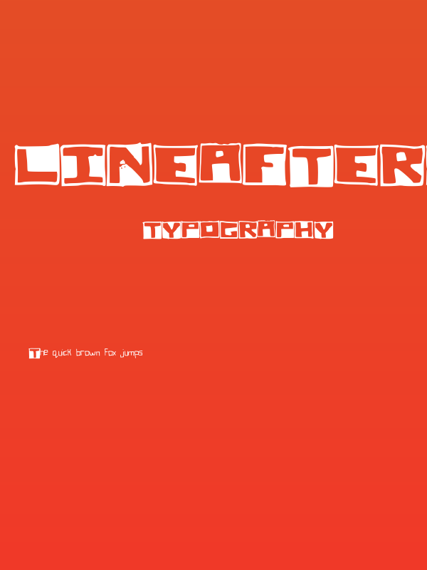 LineAfterLine Poster