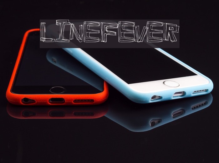 LineFever Font examples