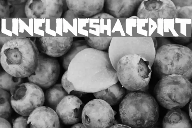 LineLineShapeDirty फ़ॉन्ट examples