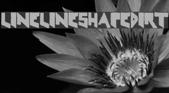 LineLineShapeDirty फ़ॉन्ट examples