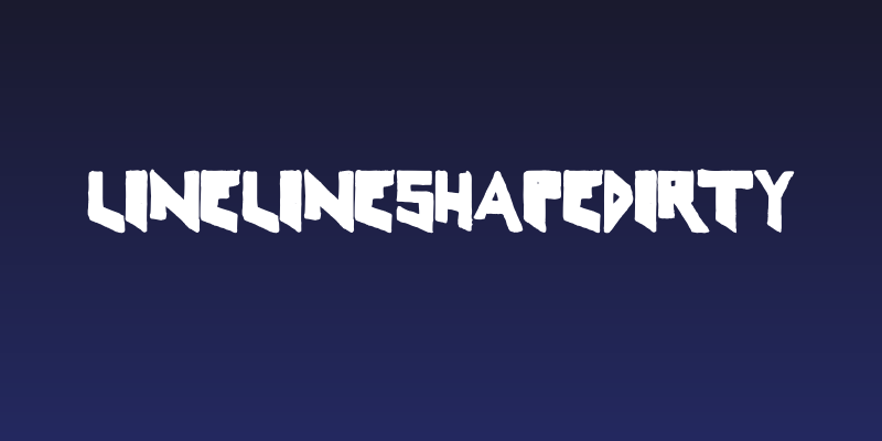LineLineShapeDirty Social Header