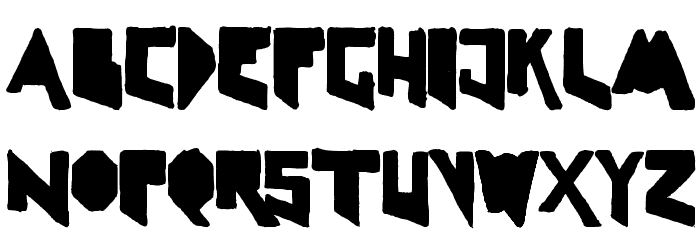 LineLineShapeDirty Font LOWERCASE