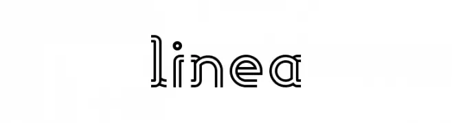 Linea  フリーフォントのダウンロード