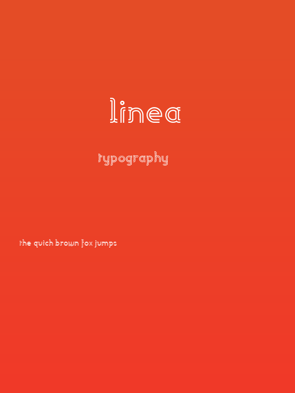 Linea Poster