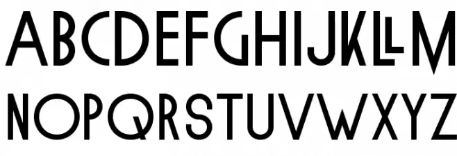 Lineal Font LOWERCASE