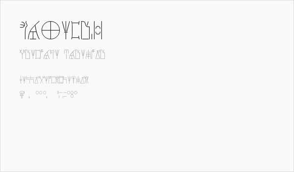 Linear-B Business Card