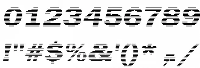 Linear Beam 0.5 Polices AUTRES CHARS