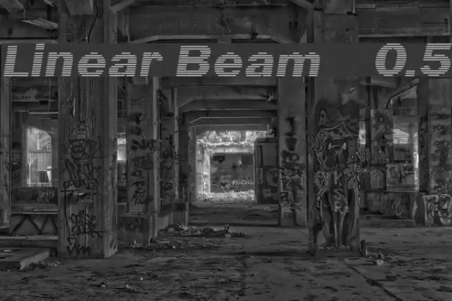 Linear Beam 0.5 Polices examples