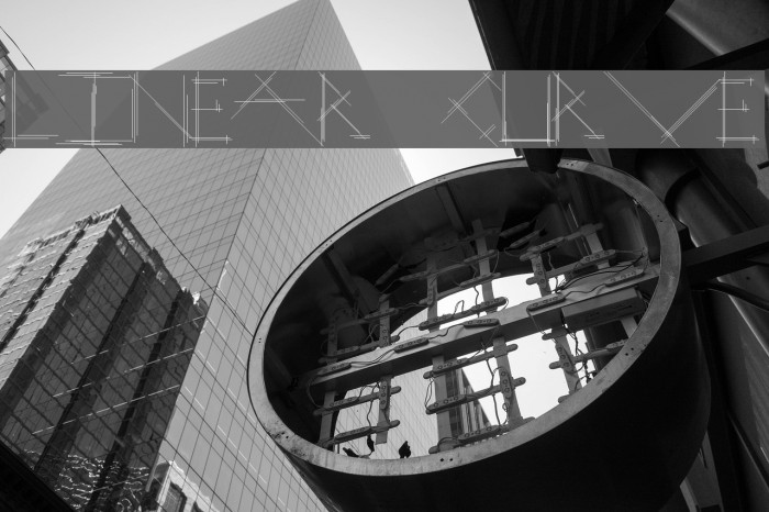Linear Curve Font examples