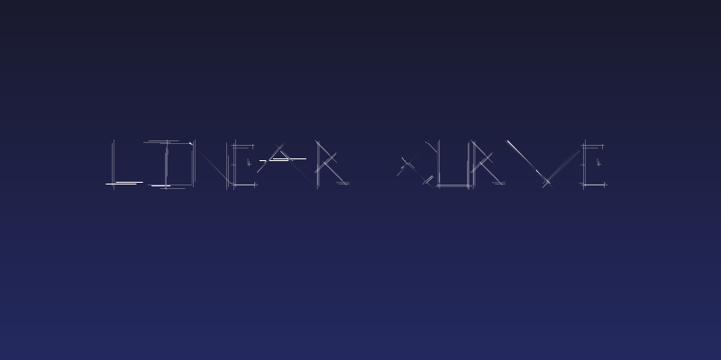 Linear Curve Social Header