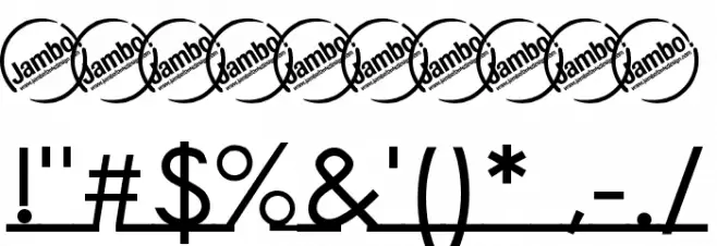 Linearmente-Bold Font OTHER CHARS