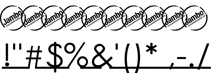 Linearmente Font OTHER CHARS