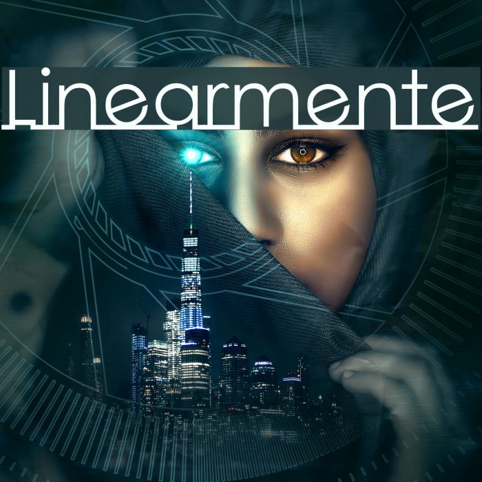 Linearmente Font examples