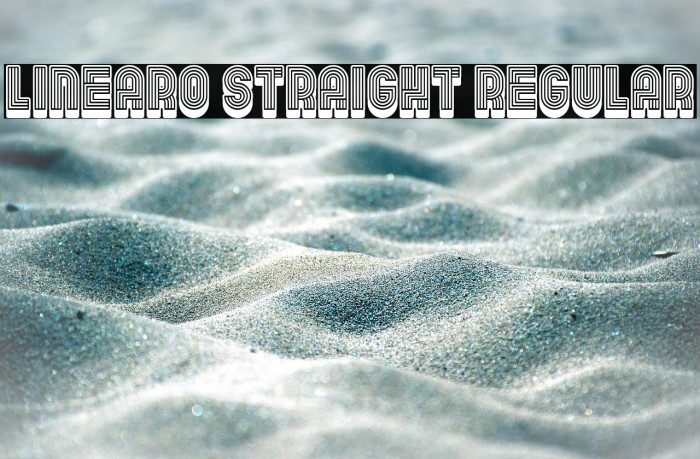 Linearo Straight Regular Example 3