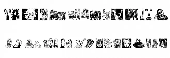LineartOne Font LOWERCASE