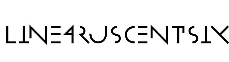 LinearusCentSix  免费字体下载