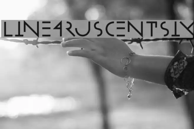 LinearusCentSix フォント examples