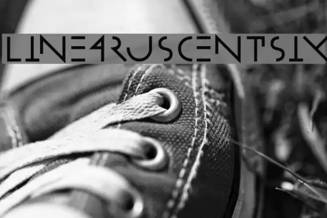 LinearusCentSix フォント examples