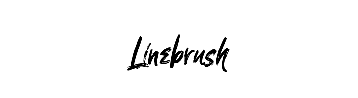 Linebrush  नि: शुल्क फ़ॉन्ट्स डाउनलोड