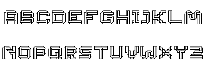 Linee-DEMO Font LOWERCASE
