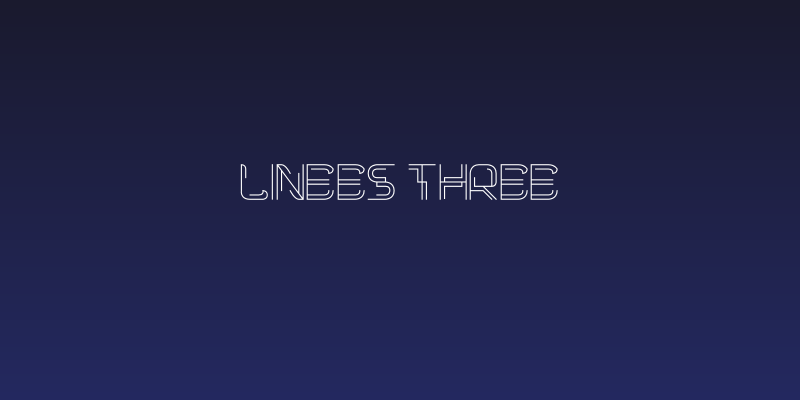 Linees Three Social Header