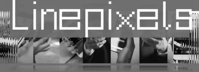 Linepixels Font examples