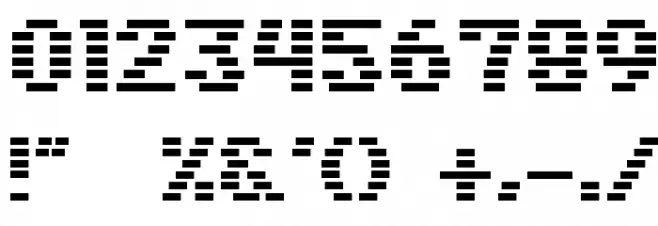 Liner HS Font OTHER CHARS