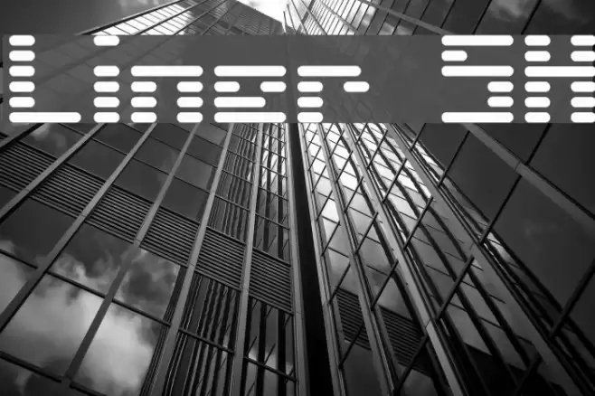 Liner SH Font examples