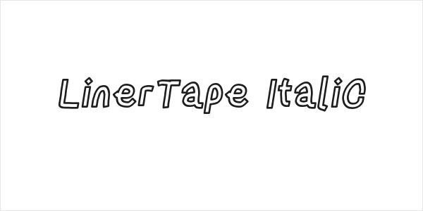 LinerTape Italic Logo