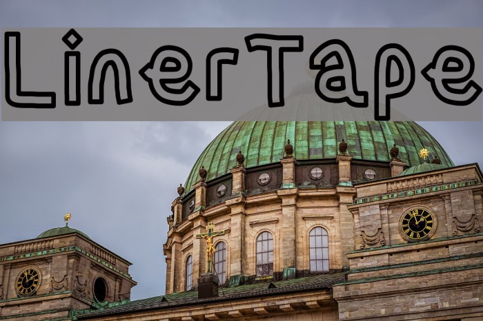LinerTape Font examples