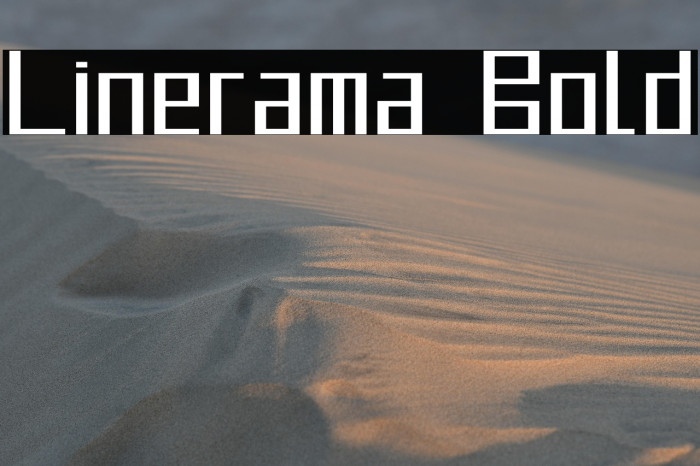 Linerama Bold Example 2