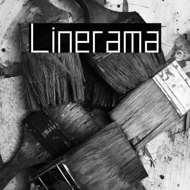 Linerama Font examples