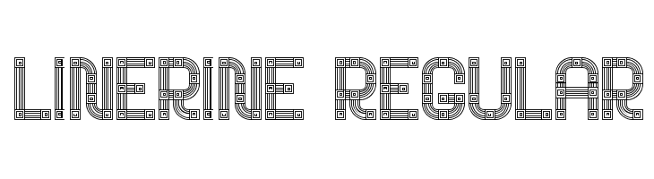 Linerine Regular  Frei Schriftart Herunterladen