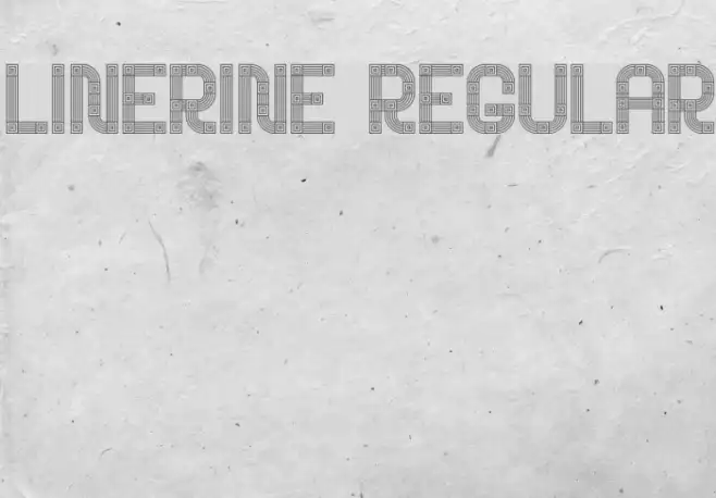 Linerine Regular Example 2