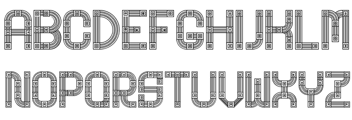 Linerine Regular Font LOWERCASE