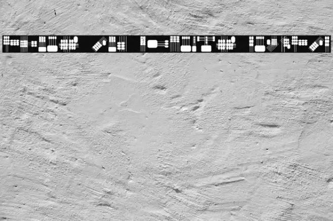 Lines and Objects Regular Caratteri examples