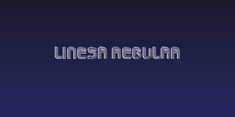 Linesa Regular Social Header