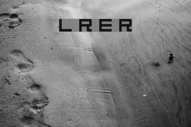 Linesquare Rounded Extended Regular Font examples