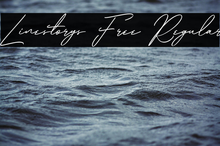 Linestorys Free Regular Example 1