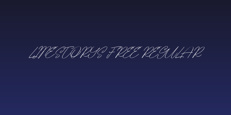 Linestorys Free Regular Social Header