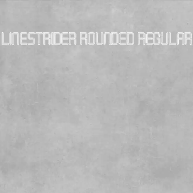 Linestrider Rounded Regular Example 2